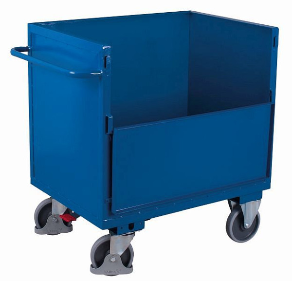 Plechový skriňový vozík VARIOfit pevne zvarený, vonkajšie rozmery: 1 330 x 820 x 1 105 mm (ŠxHxV), sw-800.414
