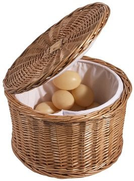 Košík na vajíčka Contacto, vŕba, 4878/260