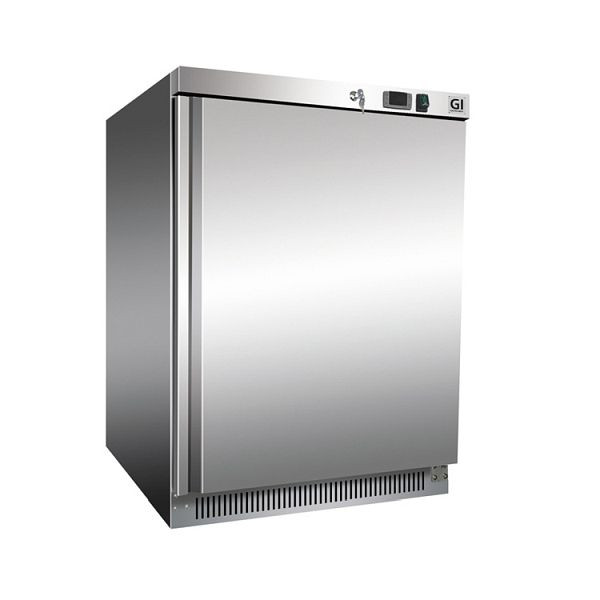Nerezová chladnička Gastro-Inox 200 litrov, staticky chladená, čistý objem 140 litrov, 201.110