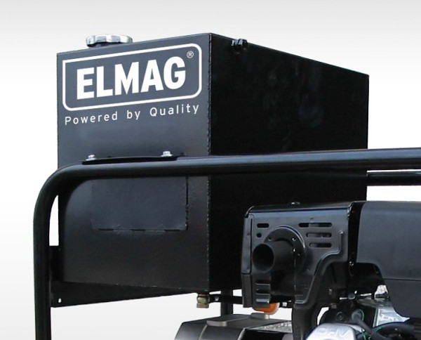 ELMAG veľká palivová nádrž 48 litrov, na vrchu rámu pre otvorené prístroje, na strane pre zvukovo izolované prístroje, výška prístroja cca +25cm), 53374