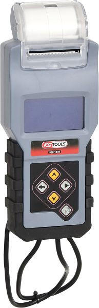Digitálny tester batérií a nabíjacieho systému KS Tools 12V s integrovanou tlačiarňou, 550.1646