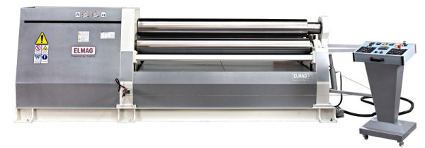 ELMAG hydraulická 3-valcová ohýbačka na guľatinu, AHK 2100x8,0 mm, 83190