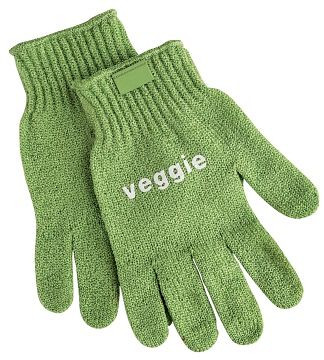 Contacto rukavice na čistenie zeleniny, zelená na zeleninu VEGGIE, balenie: pár, 6537/006