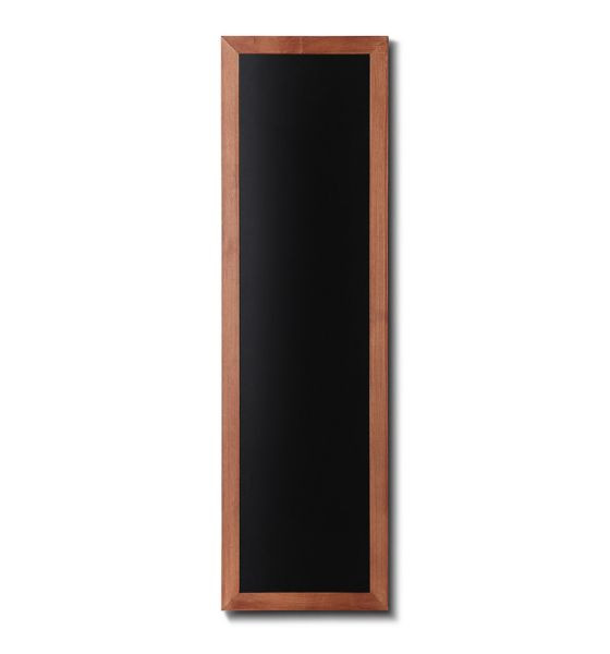 Showdown Displays tabuľové drevo, plochý rám, teak, 40x120, CHBLB40x120
