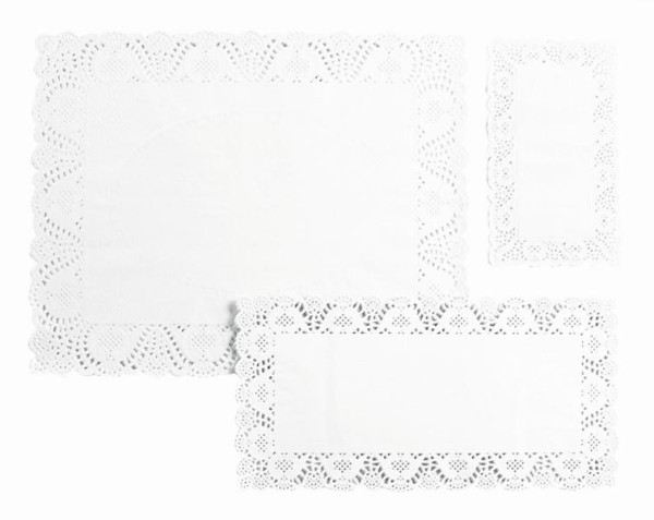 Schneider tipy na tortu, biele, obdĺžnikové/štvorcové, 250x370 mm, balenie 100 ks, 116480