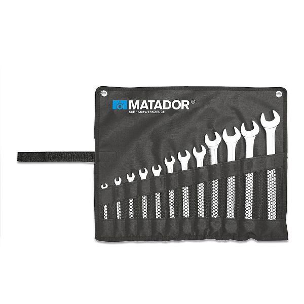 MATADOR sada račňových kombinovaných kľúčov, 12 kusov, 8 - 19 mm, 0183 9120