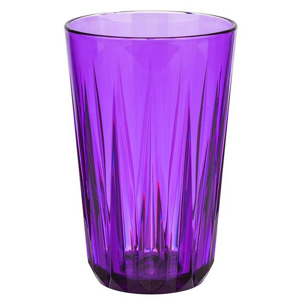 APS pohár na pitie -CRYSTAL-, Ø 8 cm, výška: 12,5 cm, Tritan, 0,3 litra, farba: fialová, 48 ks, 10529
