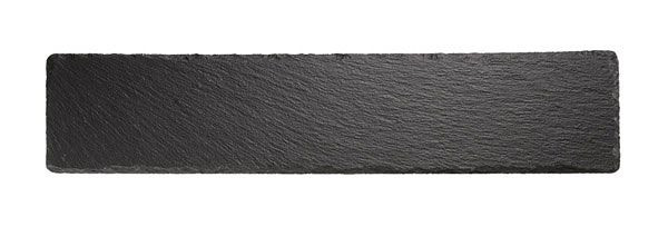 APS platňa z prírodnej bridlice, 47 x 10 cm, hrúbka materiálu 5 mm, s protišmykovými nožičkami, 00945