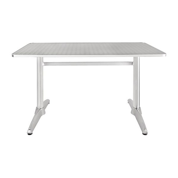 Bolero obdĺžnikový stôl nerez 120 x 60cm, U432