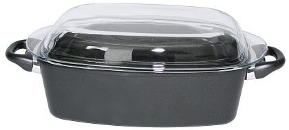 Contacto pekáč, obdĺžnikový 33 cm hliníkový odliatok s nepriľnavým povrchom, 5502/330
