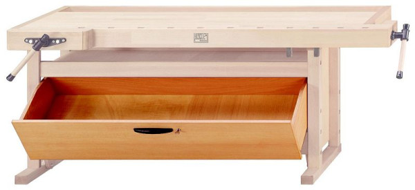Pracovné stoly ANKE výklopná zásuvka pre model 187; 1500 x 370 x 200 mm; vhodné pre všetky stolárske stoly. Výnimka: Model 165, 810.906