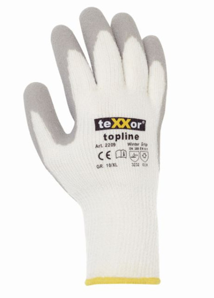 teXXor zimné rukavice "WINTER GRIP", veľkosť: 10, balenie: 120 párov, 2209-10