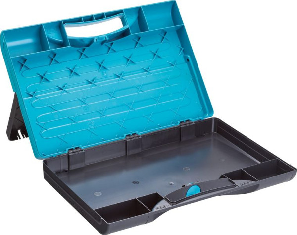 Box na náradie Hazet pre systém bezpečnostných vložiek, moderný dvojfarebný dizajn HAZET modrá / čierna Vhodné pre všetky systémy 1/3 bezpečnostných vložiek, 165-L