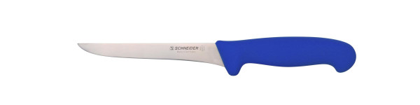 Vykosťovací nôž Schneider, 16 cm, rukoväť: modrá, 260877