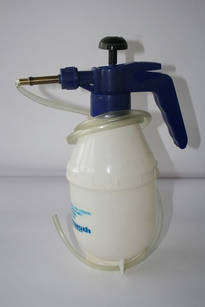 Tlaková fľaša chladiacej kvapaliny ELMAG 1,5 l, komplet s hadicou, 62099
