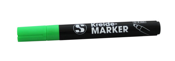 Schneider kriedové pero 5 mm, farba zelená - hrúbka písma: 2-5 mm, 198903