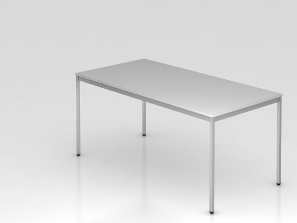 Hammerbacher podnož rokovacieho stola štvorcová 160x80cm šedá, obdĺžnikový tvar, VVS16/5/5