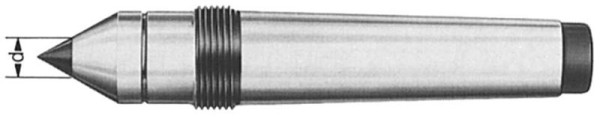 MACK pevný stred s tvrdokovovou vložkou s extrakčným závitom DIN 807, MK 2, 03-526