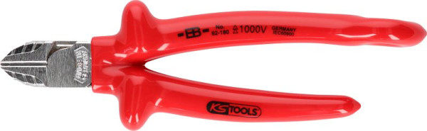 Bočná rezačka KS Tools 1000V s bezpečnostným očkom pre bezpečnostné lano, 117.2204