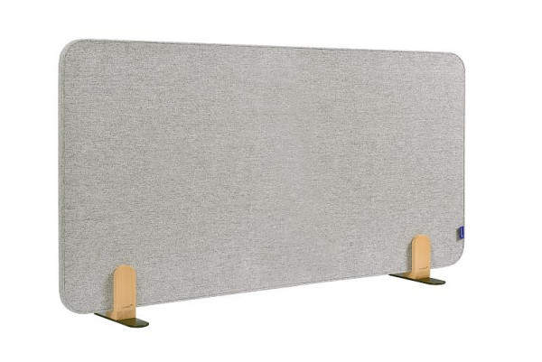 Legamaster ELEMENTS akustická stolová priečka 60x120cm pokojne sivá vrátane 2 konzol, 7-209831