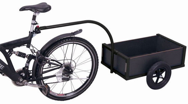 VARIOfit ľahký príves na bicykel, vonkajšie rozmery: 1 595 x 625 x 765 mm (ŠxHxV), dvojkolesie: pneumatiky, zu-1180/AG