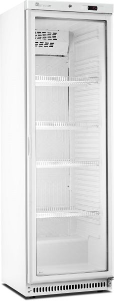 Saro mraznička, sklenené dvere -biela, ACE 430 CS PV, 486-2515