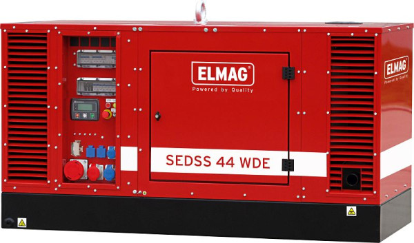 Elektrocentrála ELMAG SEDSS 34WDE - stupeň 3A, s motorom KUBOTA V3300 (odhlučnený), 53479