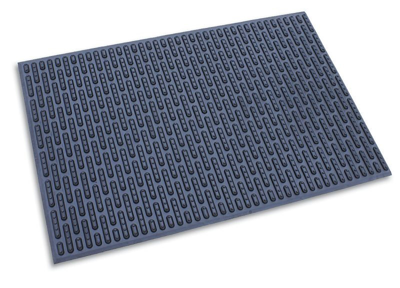 Ergomat Softline Black protiúnavové potné rohože do čistých priestorov, dĺžka 90 cm, šírka 60 cm, SL6090-BK