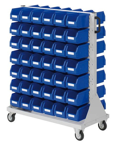 Bedrunka+Hirth vozík veľkosť 3, 84 úložných boxov, rozmery v mm (ŠxHxV): 1000 x 500 x 1230, 4.3.2013