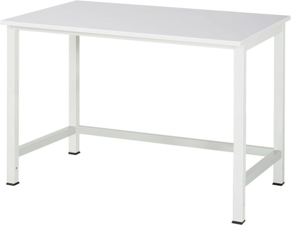 Pracovný stôl RAU séria 900, melamínová doska, 1250x825x800 mm, 03-900-1-M22-12.12