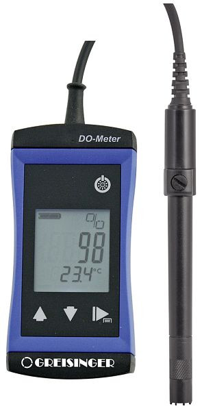 Greisinger G 1610 Vodotesný merač rozpusteného kyslíka (DO) so snímačom, kábel 2 m, 610003