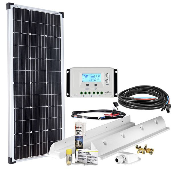 Solárny systém pre obytný automobil Offgridtec mPremium L-100W 12V, 4-01-002710