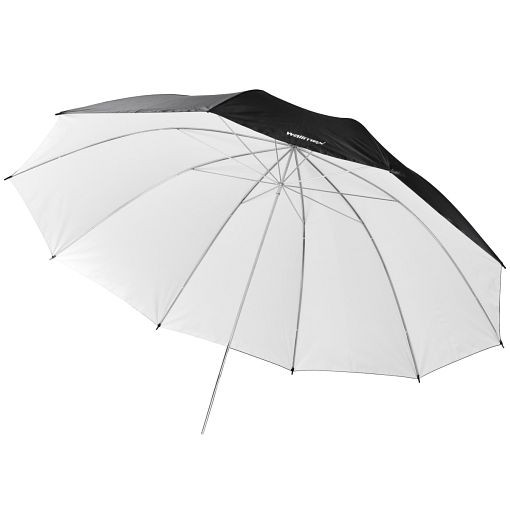 Walimex pro reflexný dáždnik čierny/biely, 150cm, 17659