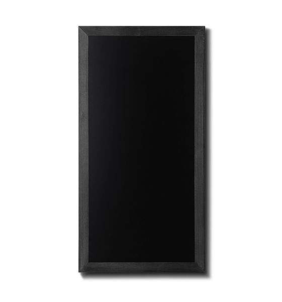 Showdown Displays drevené tabule, plochý rám, čierna, 56x100, CHBBL56x100