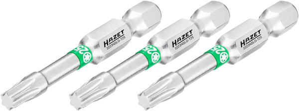 Hrot Hazet, plný šesťhran 6,3 (1/4 palca), vnútorný profil TORX®, T25, počet nástrojov: 3, dlhá verzia, veľkosť kľúča: T25, 2223NSLG-T25/3