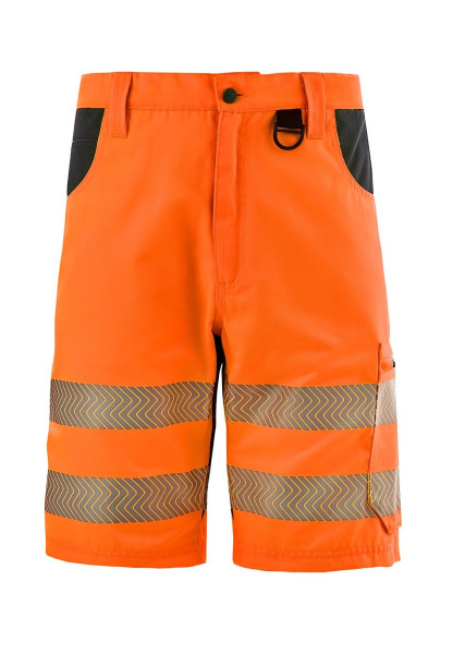 4PROTECT šortky s vysokou viditeľnosťou PATERSON, jasne oranžové, veľkosť: XS, 10ks, 3840-XS