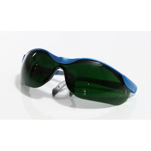 Zváranie ochranných okuliarov ELMAG DIN 5 modrá/sivá, stupeň ochrany 5, 57373