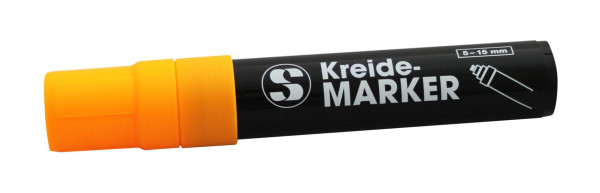 Schneider kriedové pero 15 mm, farba oranžová, hrúbka písma: 5-15 mm, 198914