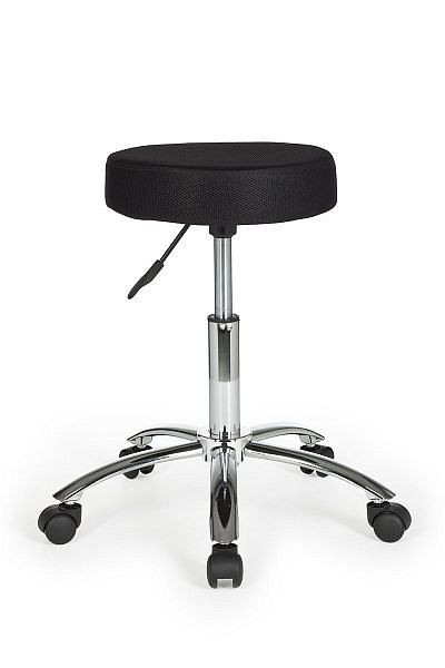Látkový poťah pracovnej stoličky Amstyle Stool Leon Design Black, XL, SPM1.027