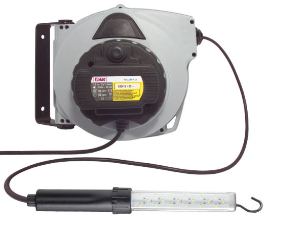 ELMAG Automatický káblový navijak, ROLL ELECTRIC LIGHTY 'LED' 230-24/1518 LED - 900 LUMEN, 42188