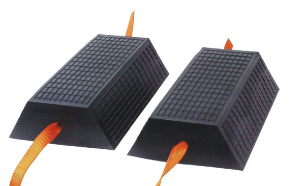 Sada gumových blokov pre zdvíhacie plošiny, univerzálny 65 "1 pár", V65xŠ170xD300mm, 100354