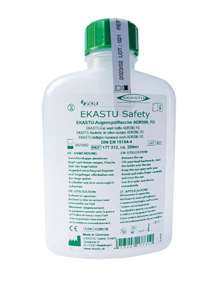 EKASTU Safety fľaša na výplach očí ADR200, FD, 177312