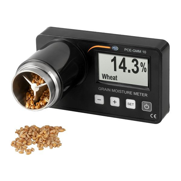 Prístroj na testovanie materiálu PCE Instruments merač vlhkosti zrna pre 15 druhov obilia, PCE-GMM 10