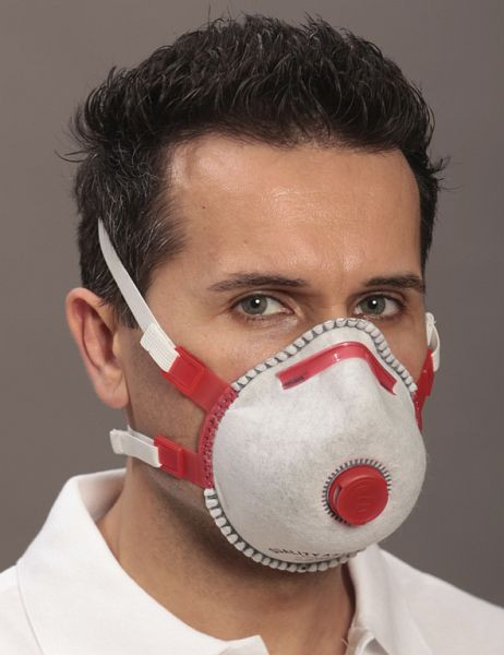 EKASTU Safety zváracia a maliarska maska Mandil FFP3/Combi/V, PU: 5 kusov, 412888
