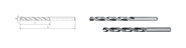 ELMAG HSS Co5 špirálový vrták DIN 340, Ø 4,5 mm (dlhý), 70707