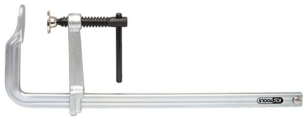 Celooceľová skrutkovacia svorka KS Tools s prepínačom, 80x160 mm, 145.0301