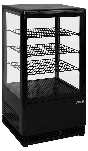 Saro mini cirkulačná vzduchová chladiaca vitrína model SC 70 čierna, 330-10051