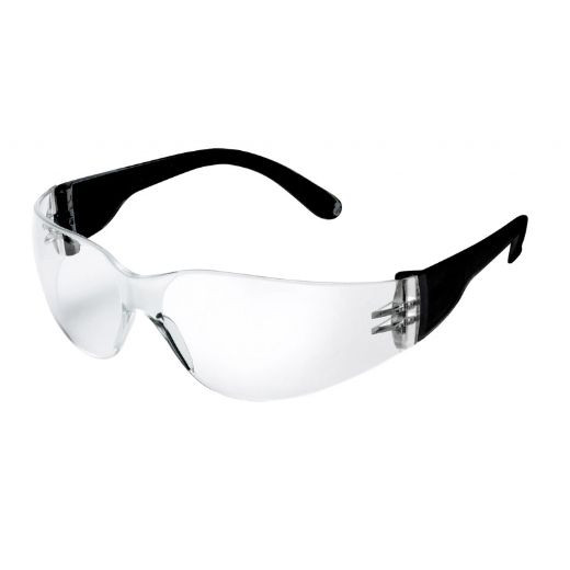 Ochranné okuliare ELMAG krištáľovo čisté, PC 2 mm odolné proti poškriabaniu a zahmlievaniu, 57371