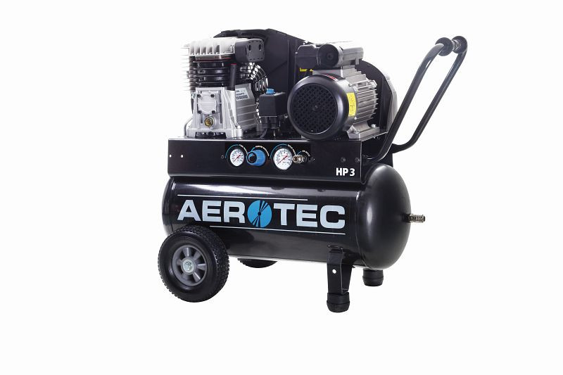 Kompresor na stlačený vzduch AEROTEC mobilný Piestový kompresor mazaný olejom, 2013210