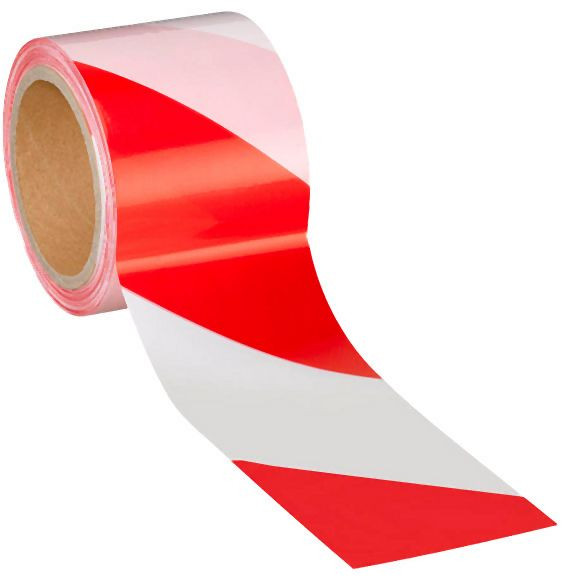 Bariérová páska Karl Dahm červeno-biela, 500 m, extra odolná proti roztrhnutiu, 10980